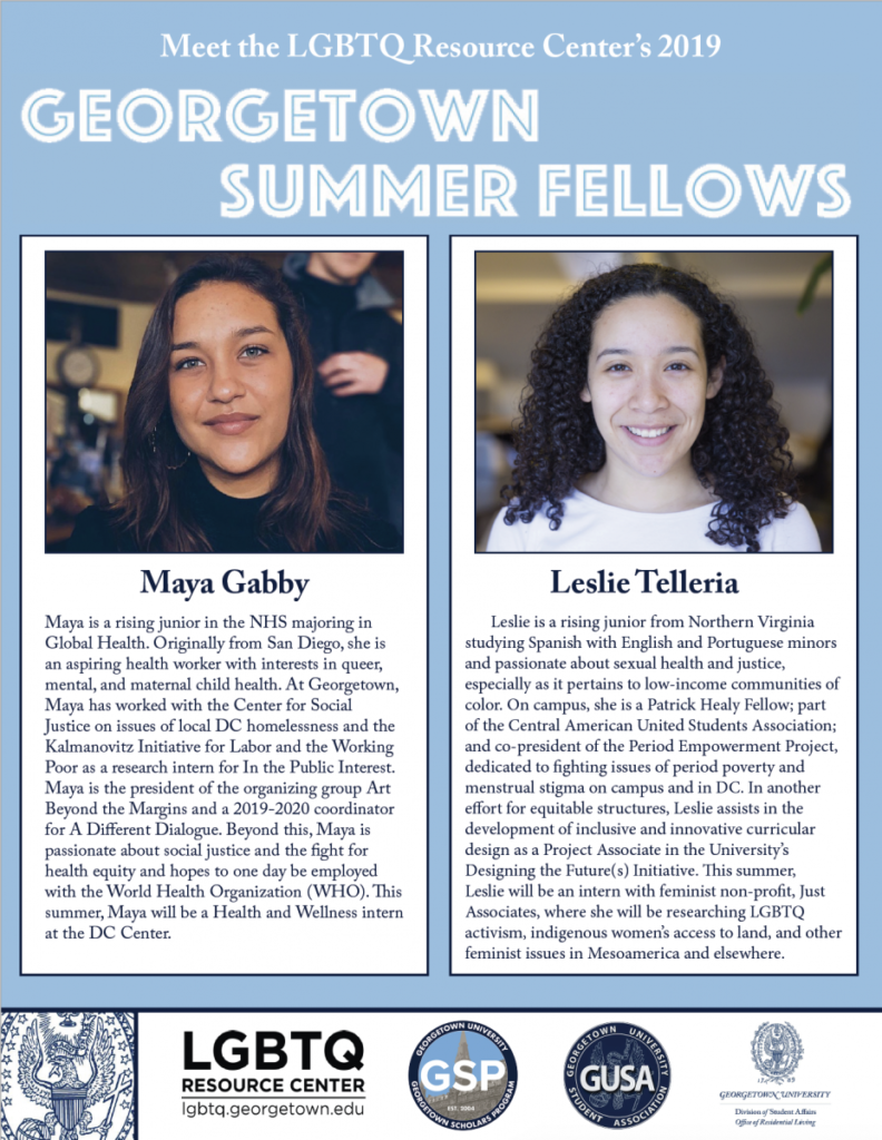 Summer Fellows 2019