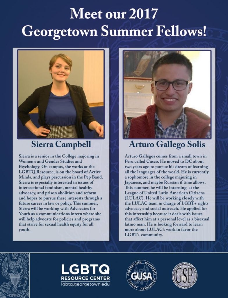 Summer Fellows 2017